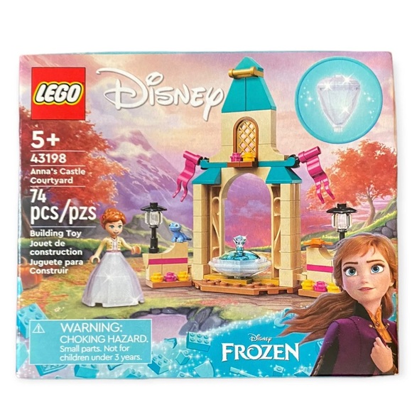 Lego Other - LEGO Disney Frozen Anna's Castle Courtyard Set 43198 NEW Building Block Set
